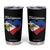 Filipino Pride Tumbler Cup Pinoy Vintage Philippines Flag Heart TS11 Black Print Your Wear