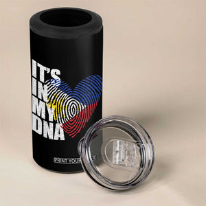 Filipino Pride 4 in 1 Can Cooler Tumbler Its In My DNA Patriotic Philippines Flag TS11 Print Your Wear