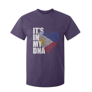 Filipino Pride T Shirt For Kid Its In My DNA Patriotic Philippines Flag TS11 Purple Print Your Wear