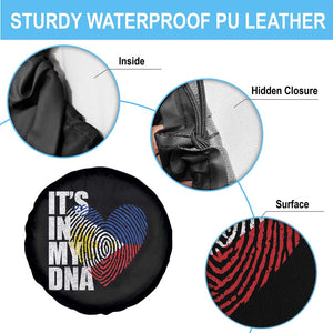 Filipino Pride Spare Tire Cover Its In My DNA Patriotic Philippines Flag TS11 Print Your Wear