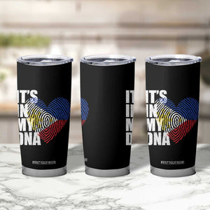 Filipino Pride Tumbler Cup Its In My DNA Patriotic Philippines Flag TS11 Print Your Wear
