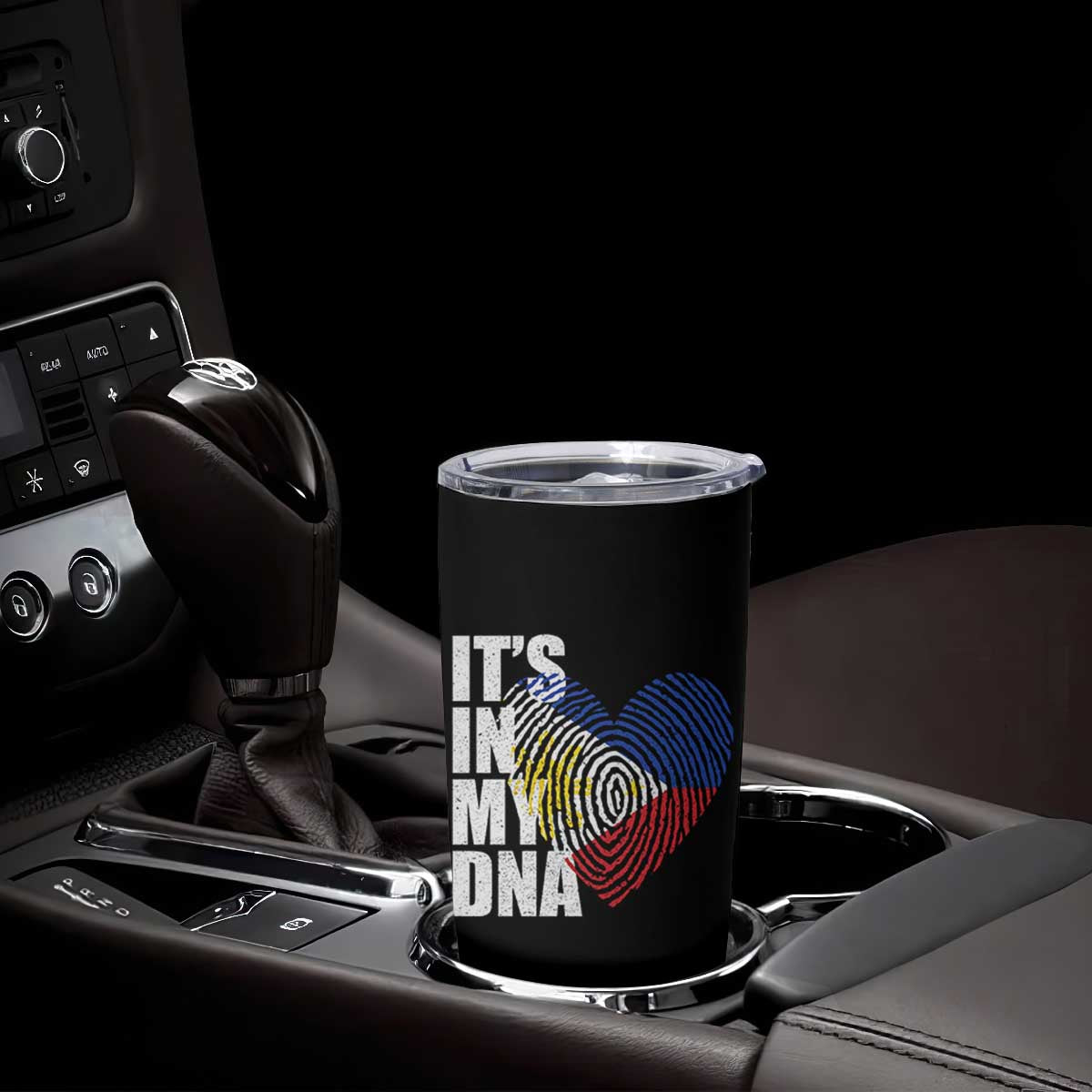 Filipino Pride Tumbler Cup Its In My DNA Patriotic Philippines Flag TS11 Print Your Wear