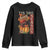 Thanksgiving Tis The Season Youth Sweatshirt American Football Pumpkin Fall Season TS11 Black Print Your Wear