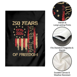 250 Years Of Freedom Garden Flag 250th America Anniversary Independence Day TS11 Print Your Wear