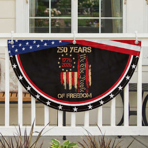 250 Years Of Freedom Patriotic Fan Flag 250th America Anniversary Independence Day