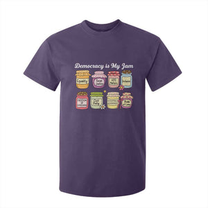 Democracy Is My Jam T Shirt For Kid Social Justice Protest Resist TS11 Purple Print Your Wear