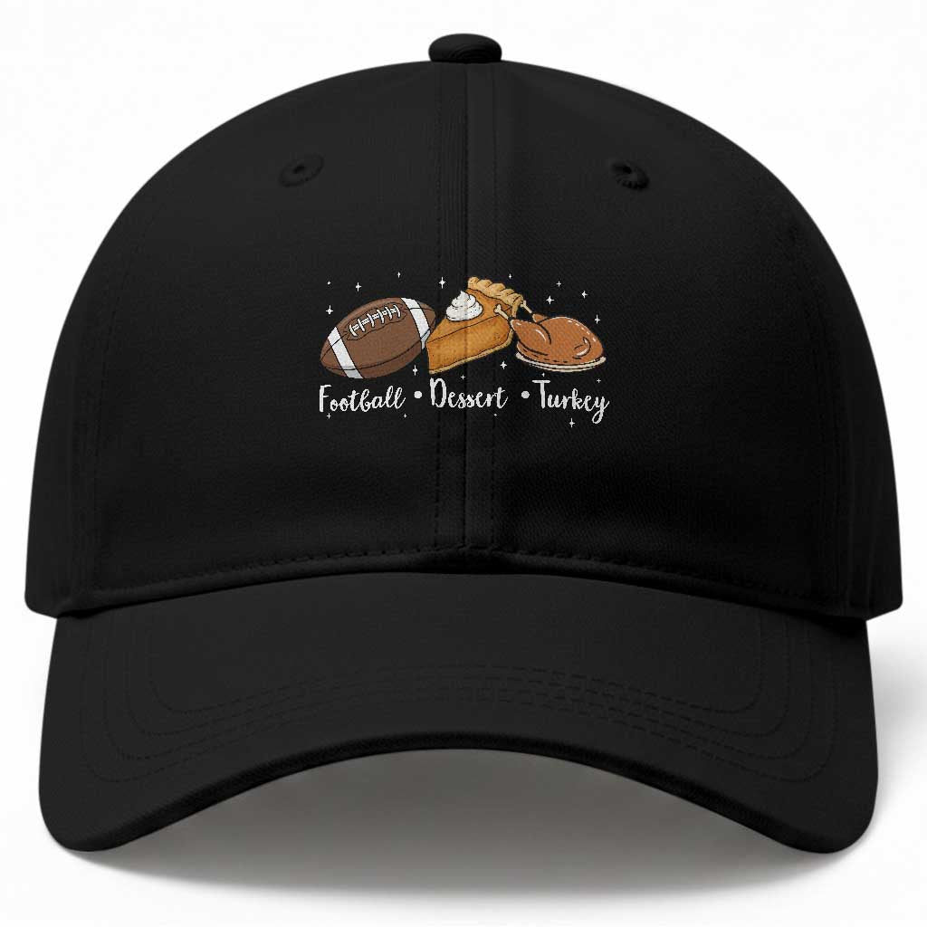 Funny Political Fall Season Baseball Cap Football Dessert Turkey Thanksgiving TS11 Print Your Wear