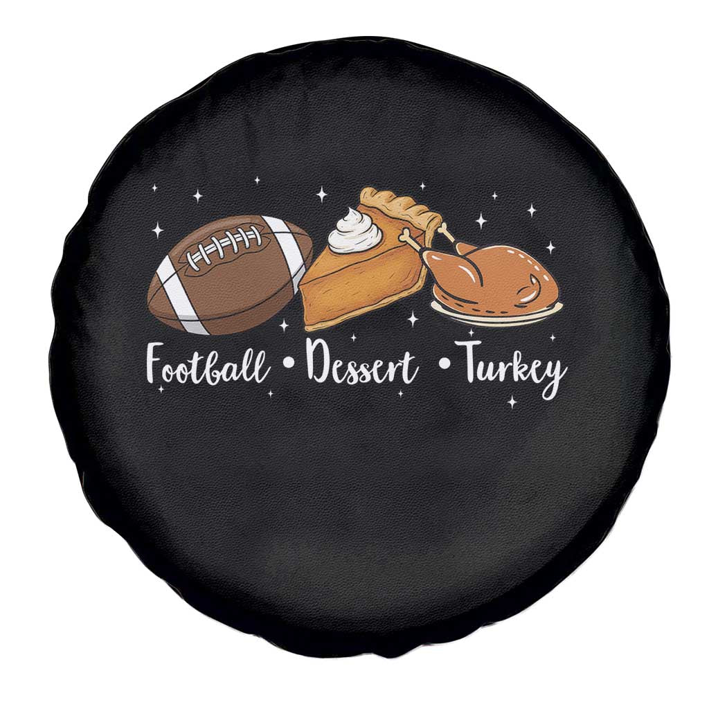 Funny Political Fall Season Spare Tire Cover Football Dessert Turkey Thanksgiving TS11 Print Your Wear