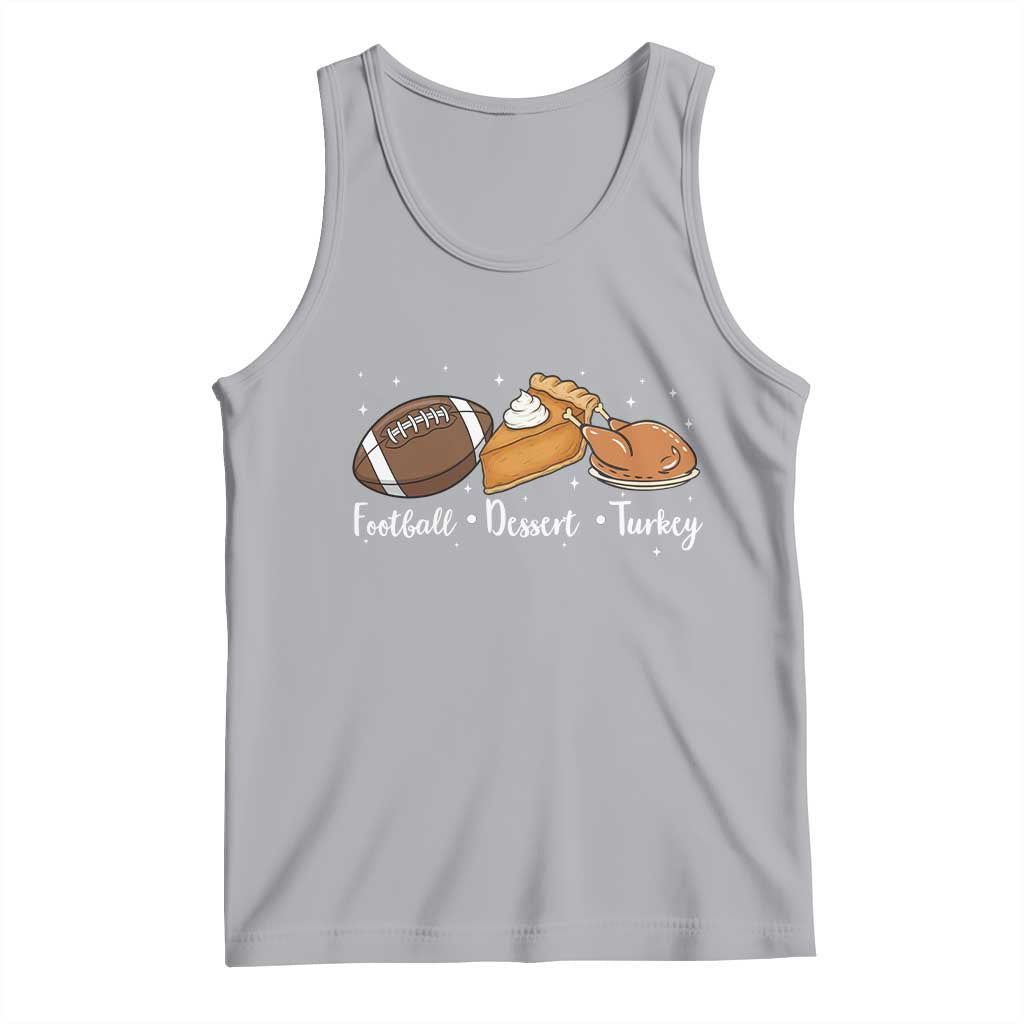 Funny Political Fall Season Tank Top Football Dessert Turkey Thanksgiving TS11 Athletic Heather Print Your Wear