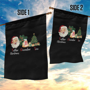 Funny Political Christmas Garden Flag Father Christmas December Tree TS11 Print Your Wear