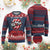 Funny All I Want For Xmas Is Money Ugly Christmas Sweater Candy Cane Lips TS11 Burgundy Print Your Wear