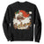 Funny Retro Black Santa Christmas Sweatshirt Believe African American Xmas TS11 Black Print Your Wear