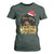 Have A Melanin Christmas African American Santa Girl Xmas T Shirt For Women TS11 Dark Forest Green Print Your Wear