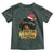 Have A Melanin Christmas African American Santa Girl Xmas Toddler T Shirt TS11 Dark Forest Green Print Your Wear