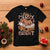 Funny African American Christmas T Shirt Stay Merry And Bright Black Melanin Girl TS11 Black Print Your Wear
