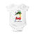 My First Christmas Baby Onesie Toy Car Xmas Tree TS11 White Print Your Wear