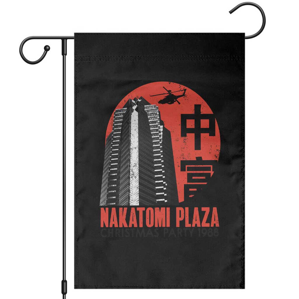 Christmas Nakatomi Plaza Garden Flag Christmas Party 1988 Vintage Japanese Style TS11 Black Print Your Wear