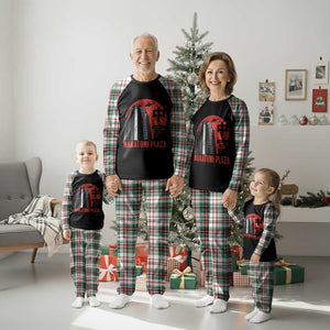 Christmas Nakatomi Plaza Plaid Pajama Set Christmas Party 1988 Vintage Japanese Style TS11 Christmas Plaid Print Your Wear