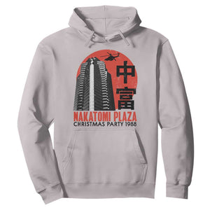 Christmas Nakatomi Plaza Hoodie Christmas Party 1988 Vintage Japanese Style TS11 Ice Gray Print Your Wear