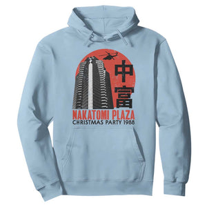 Christmas Nakatomi Plaza Hoodie Christmas Party 1988 Vintage Japanese Style TS11 Light Blue Print Your Wear