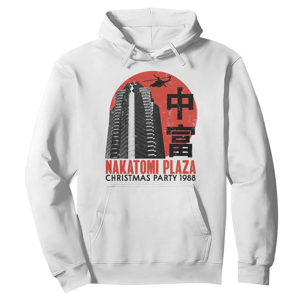 Christmas Nakatomi Plaza Hoodie Christmas Party 1988 Vintage Japanese Style TS11 White Print Your Wear
