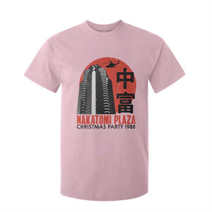 Christmas Nakatomi Plaza T Shirt For Kid Christmas Party 1988 Vintage Japanese Style TS11 Light Pink Print Your Wear