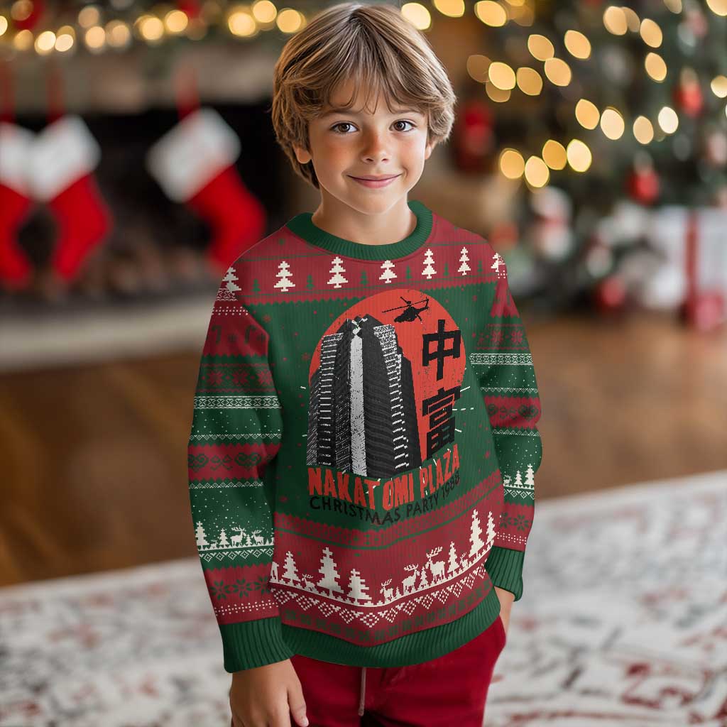 Funny Nakatomi Plaza Ugly Christmas Sweater Xmas Party 1988 Vintage Japanese Style TS11 Christmas Print Your Wear