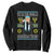 Funny Hanukkah Trump Sweatshirt Oy To The World Menorah David Stars TS11 Black Print Your Wear