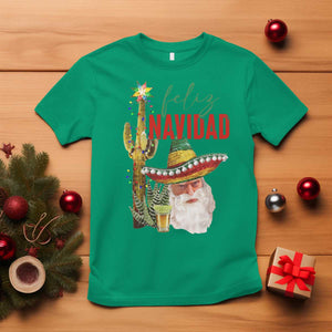 Funny Trump Mexico Christmas T Shirt Feliz Navidad Santa Sombrero Xmas Cactus TS11 Irish Green Print Your Wear