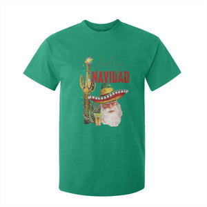 Funny Trump Mexico Christmas T Shirt For Kid Feliz Navidad Santa Sombrero Xmas Cactus TS11 Irish Green Print Your Wear