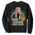 Funny Make Hanukkah Great Again Chanukah Trump Sweatshirt Menorah David Stars TS11 Black Print Your Wear