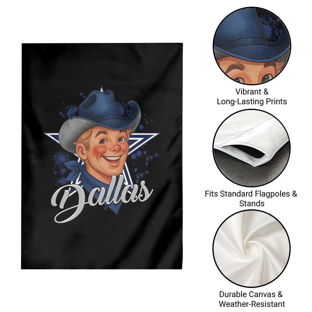 DFC Game Day Garden Flag Funny Blue Star Sport Fan Football Game TS11 Print Your Wear