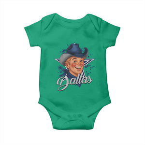 DFC Game Day Baby Onesie Funny Blue Star Sport Fan Football Game TS11 Irish Green Print Your Wear