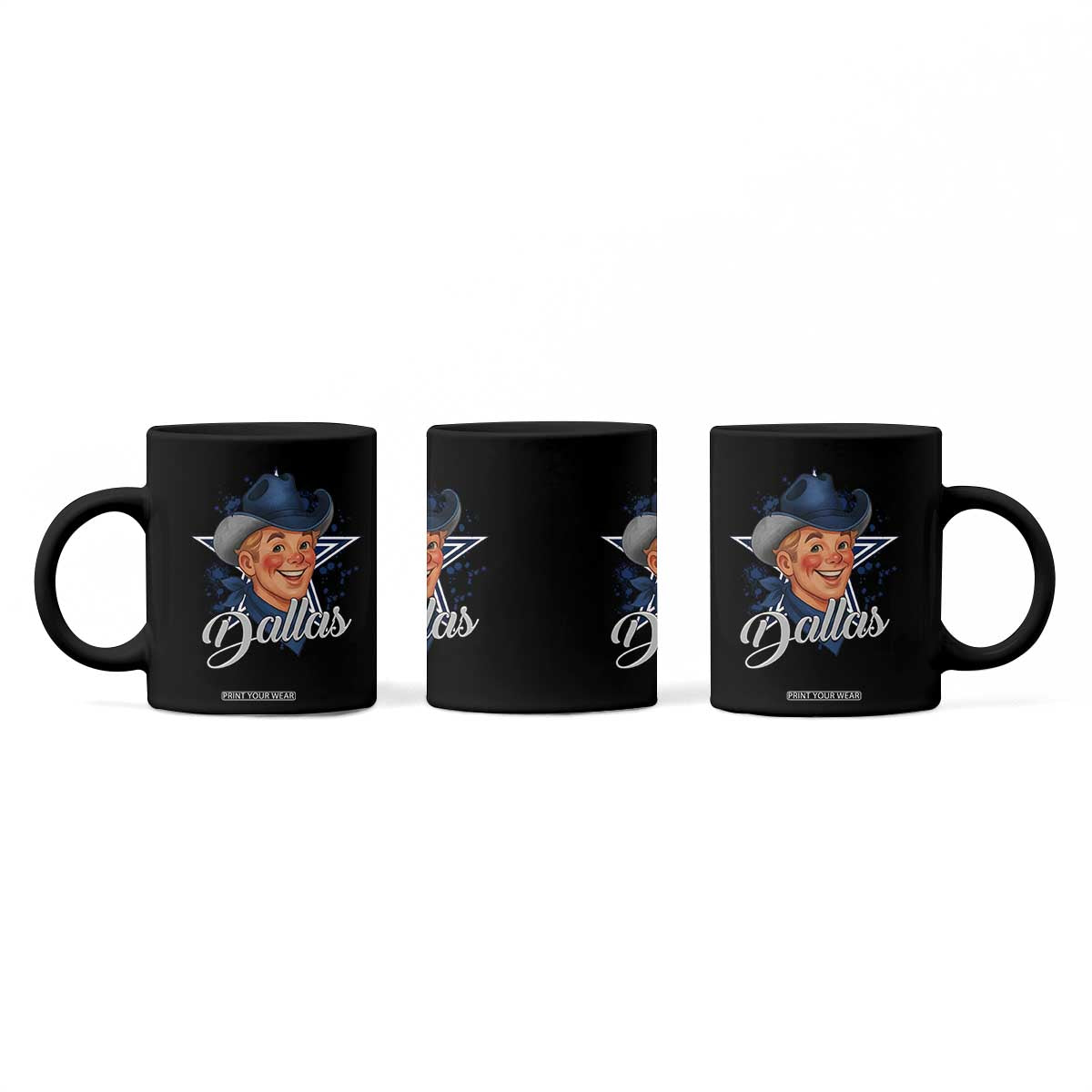 DFC Game Day Coffee Mug Funny Blue Star Sport Fan Football Game TS11 Print Your Wear