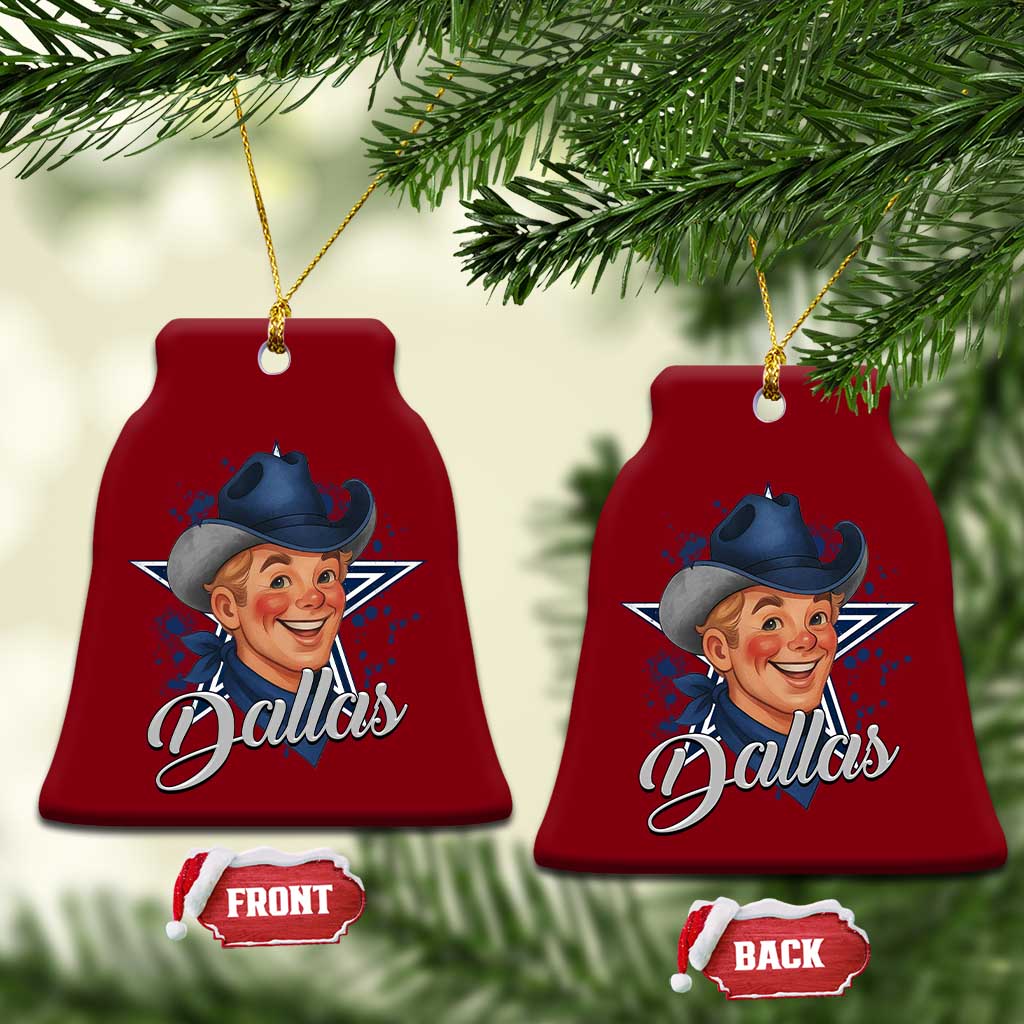 DFC Game Day Ceramic Ornament Funny Blue Star Sport Fan Football Game TS11 Print Your Wear