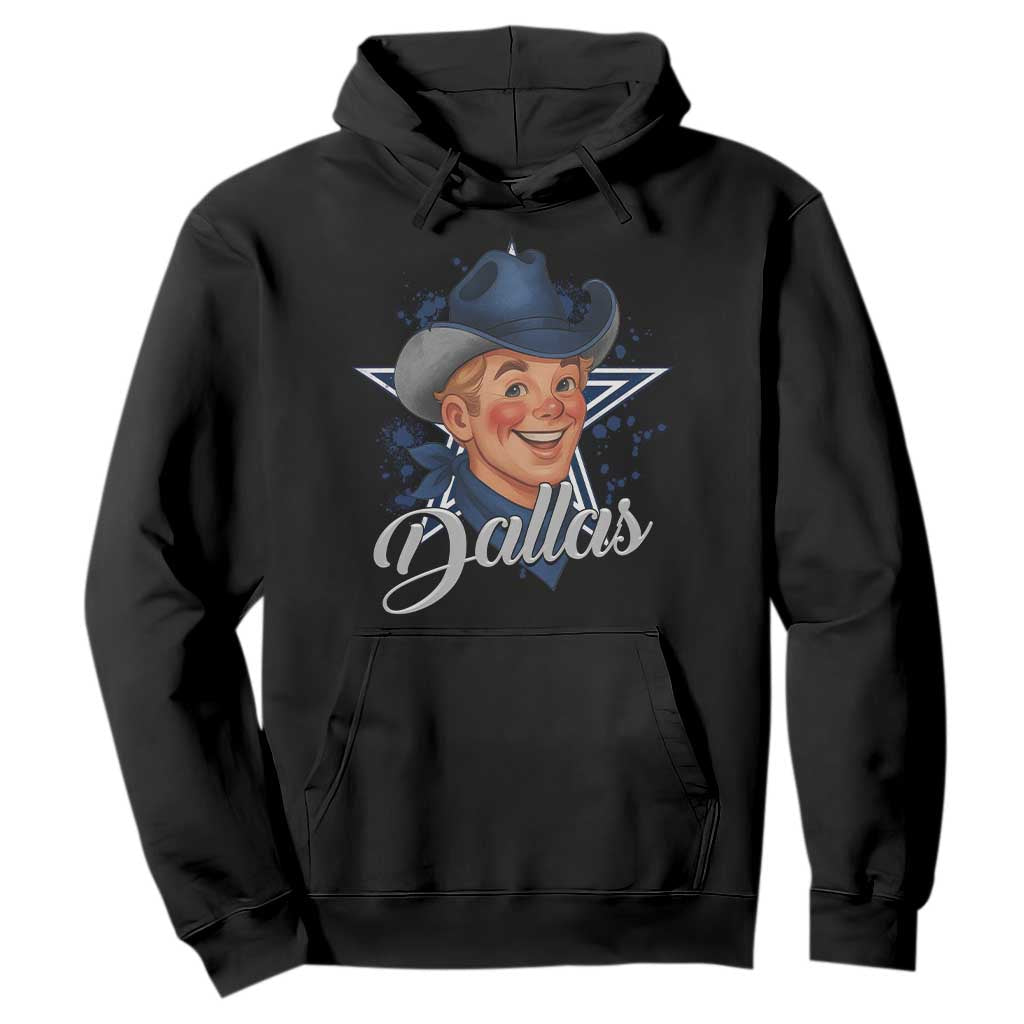 DFC Game Day Hoodie Funny Blue Star Sport Fan Football Game TS11 Black Print Your Wear