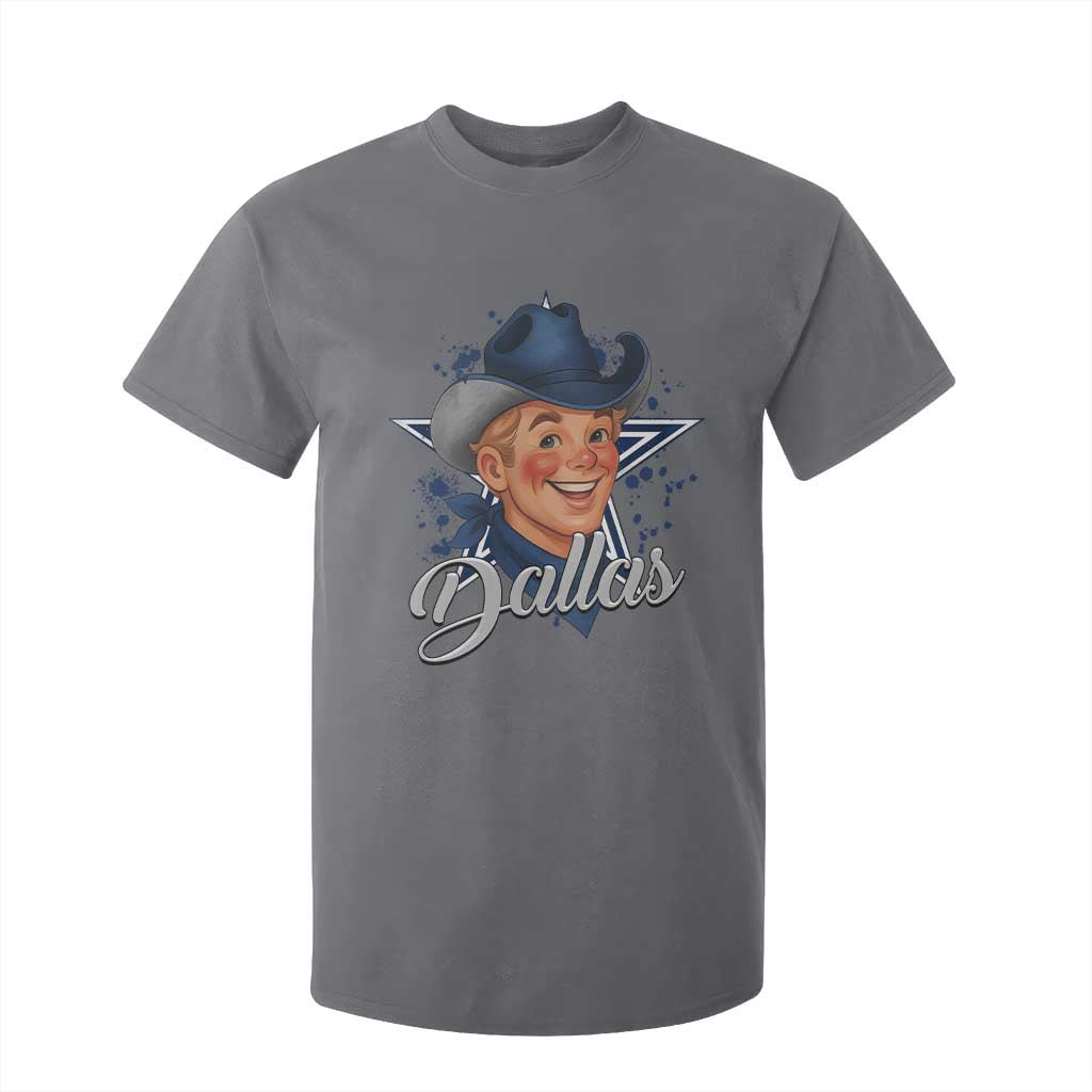 DFC Game Day T Shirt For Kid Funny Blue Star Sport Fan Football Game TS11 Charcoal Print Your Wear