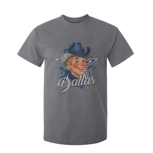 DFC Game Day T Shirt For Kid Funny Blue Star Sport Fan Football Game TS11 Charcoal Print Your Wear