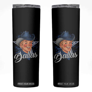 DFC Game Day Skinny Tumbler Funny Blue Star Sport Fan Football Game TS11 Black Print Your Wear