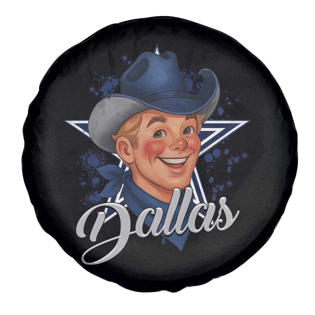 DFC Game Day Spare Tire Cover Funny Blue Star Sport Fan Football Game TS11 Print Your Wear