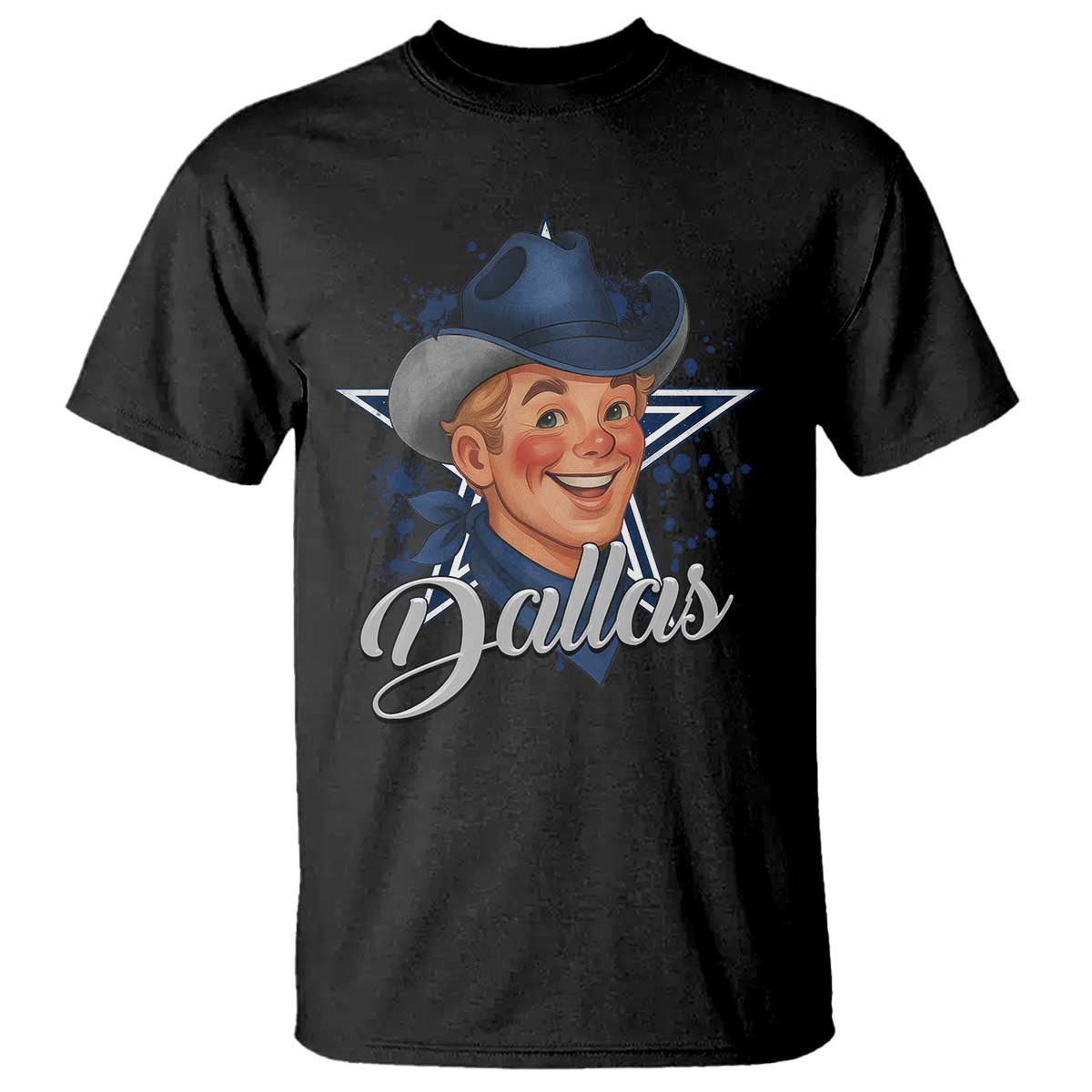 DFC Game Day T Shirt Funny Blue Star Sport Fan Football Game TS11 Black Print Your Wear
