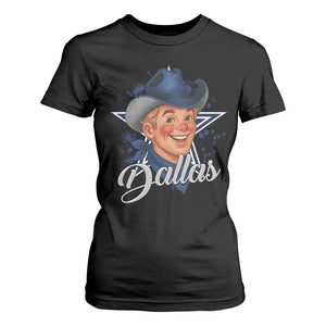 DFC Game Day T Shirt For Women Funny Blue Star Sport Fan Football Game TS11 Black Print Your Wear