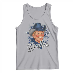DFC Game Day Tank Top Funny Blue Star Sport Fan Football Game TS11 Athletic Heather Print Your Wear