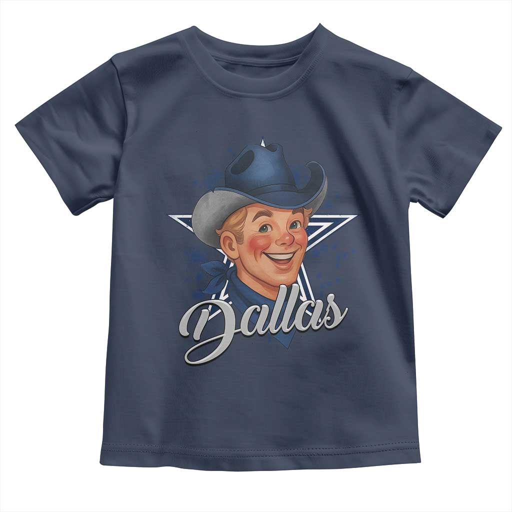 DFC Game Day Toddler T Shirt Funny Blue Star Sport Fan Football Game TS11 Navy Print Your Wear