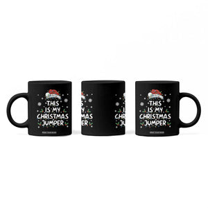 Funny British Christmas Coffee Mug This Is My Christmas Jumper TS11 Print Your Wear