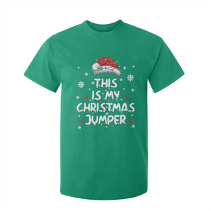 Funny British Christmas T Shirt For Kid This Is My Christmas Jumper TS11 Irish Green Print Your Wear