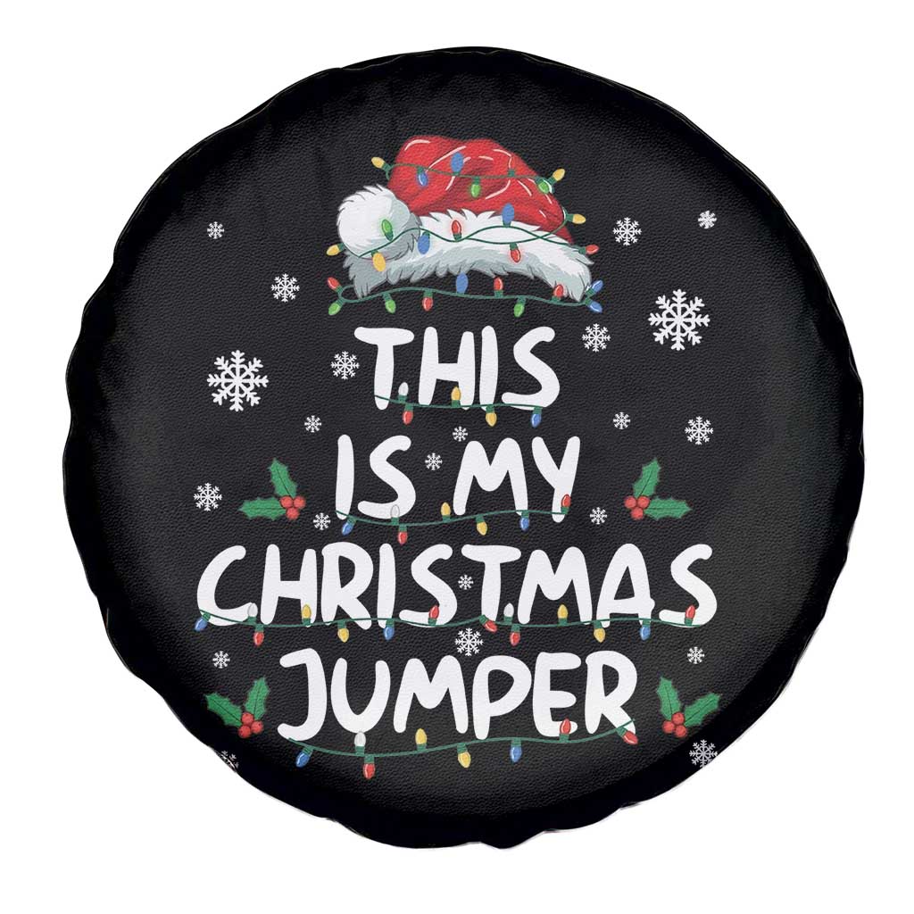 Funny British Christmas Spare Tire Cover This Is My Christmas Jumper TS11 Print Your Wear