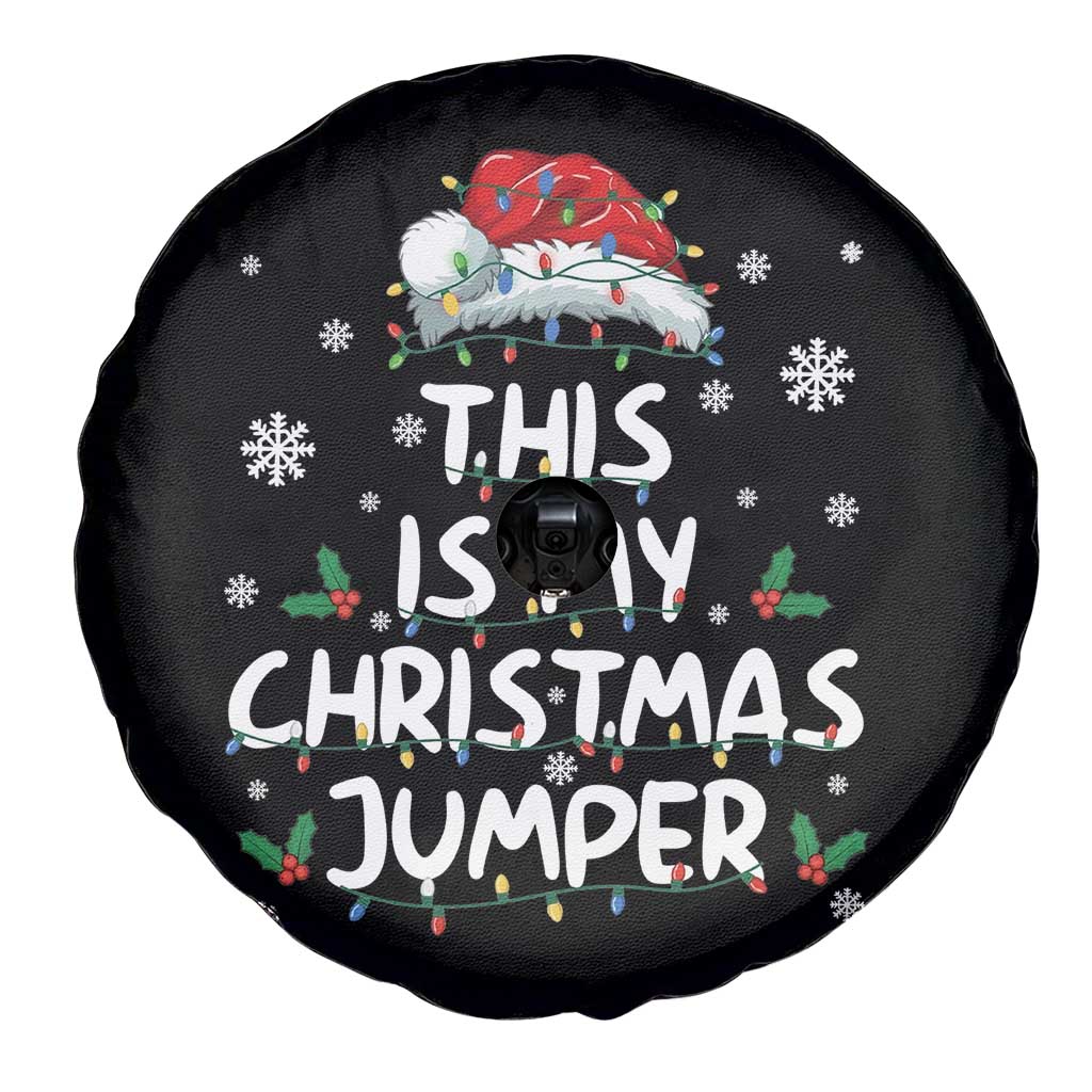 Funny British Christmas Spare Tire Cover This Is My Christmas Jumper TS11 Print Your Wear