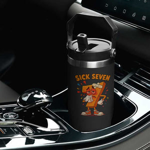 Funny Sick Seven 67 Meme Flip Straw Tumbler Six Seven Wordplay TS11 Print Your Wear