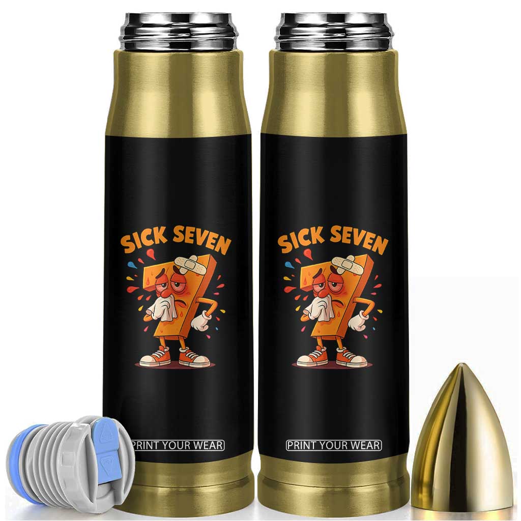 Funny Sick Seven 67 Meme Bullet Tumbler Six Seven Wordplay TS11 Black Print Your Wear